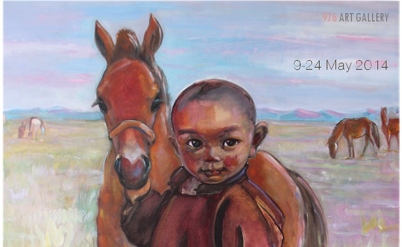 Ц.Одгэрэл “Бяцхан нүүдэлчид” бие даасан үзэсгэлэнгээ нээжээ